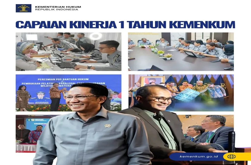 Kemenkum Torehkan Kinerja Positif Sepanjang 2025. (Dok. instagram/Kumham).