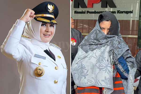 Bupati Pekalongan, Fadia Arafiq, ditetapkan KPK sebagai tersangka pada Rabu (4/3)